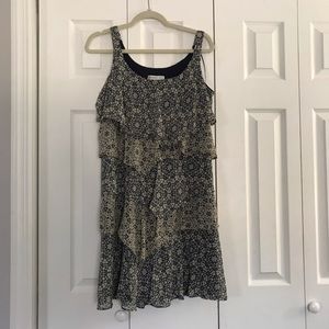 Robbie Bee blue and white dress